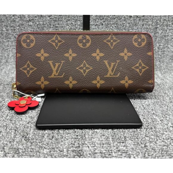 Louis Vuitton Clemence Brown Monogram Canvas Wallet 365-081325 - Picture 3 of 13